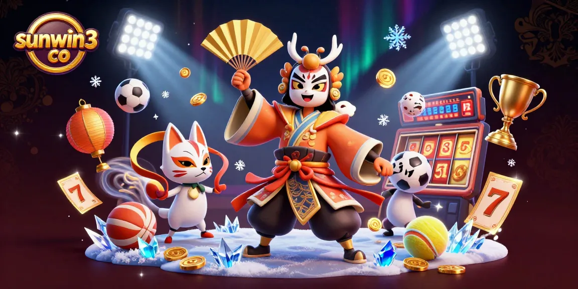 Engage in exciting gaming at sunwin3 co with vibrant characters and dynamic casino elements.